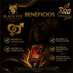 Beneficios de X10: sensibilidad, lubricación, retarda la eyaculación, rendimiento y energía sexual
